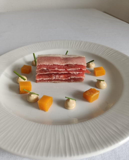 Terrine van kalfslende